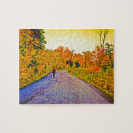 Puzzle Paseo de otoño