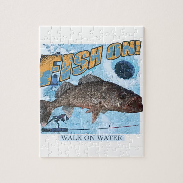 Puzzle Paseo en los leucomas del agua (Vertical)