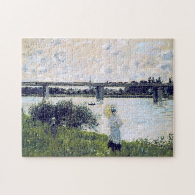 Puzzle Paseo por el Puente de Argenteuil Monet Bella Arte (Horizontal)