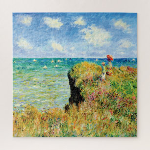 Puzzle Paseo por Pourville por Claude Monet