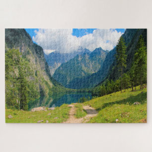 Puzzle Paso de montaña alpino Alemania.