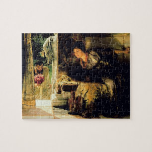 Puzzle Pasos agradables de Alma-Tadema el , 1883