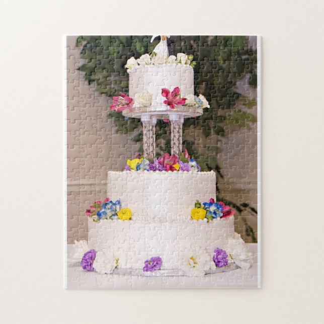Puzzle Pastel de bodas (Vertical)