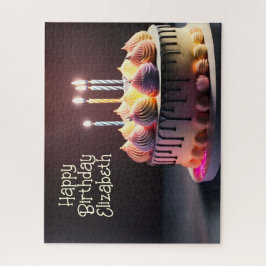 Puzzle Pastel de cumpleaños
