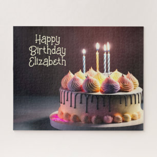 Puzzle Pastel de cumpleaños