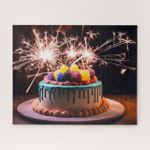 Puzzle Pastel de cumpleaños