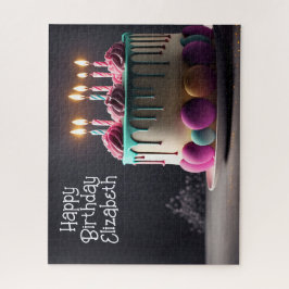 Puzzle Pastel de cumpleaños