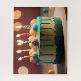 Puzzle Pastel de cumpleaños