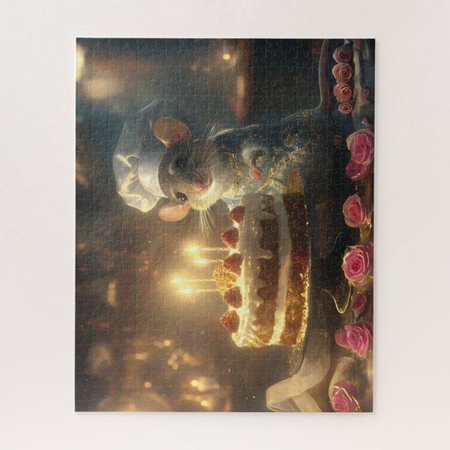 Puzzle Pastel de cumpleaños por Fabulous Mice Baker (Vertical)