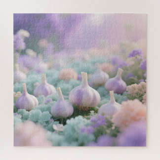 Puzzle Pastel Garlic Garden Dreamscape
