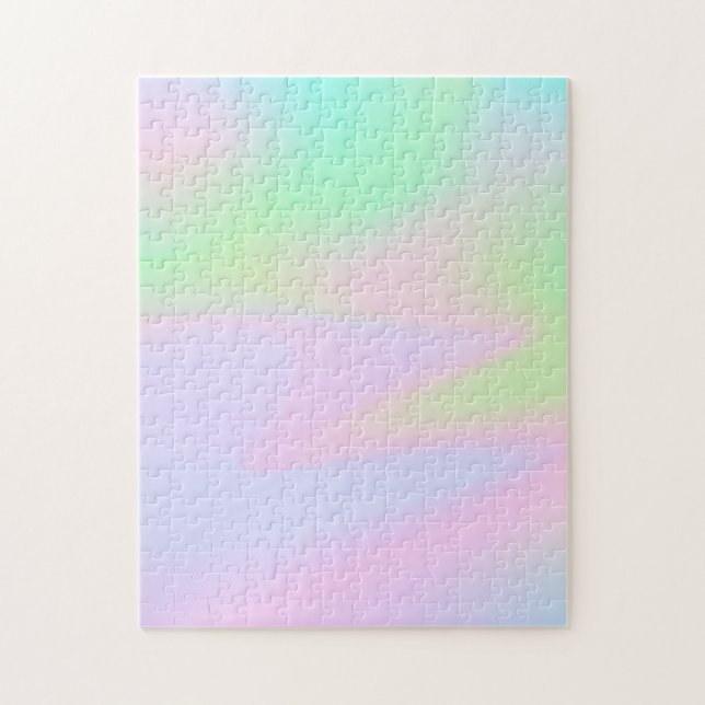 Puzzle Pastel iris Unicornio (Vertical)