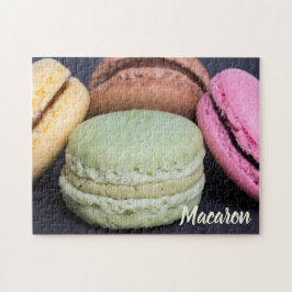 Puzzle Pasteles de Macaron para regalo dulce