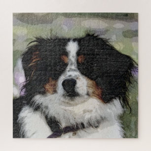 Puzzle Pastor australiano, Mascota, perro