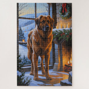 Puzzle Pastor de Anatolia con Luces de Navidad Fiesta
