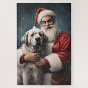 Puzzle Pastor de Anatolia con Navidad de Santa Claus