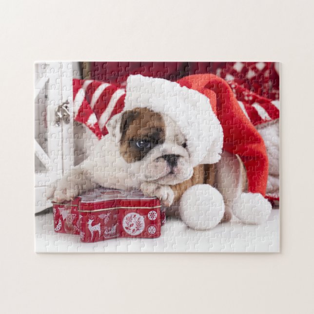 Puzzle Patas 11x14 de Santa (Horizontal)