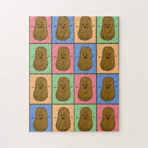 Puzzle Patata de estilo Pop Art