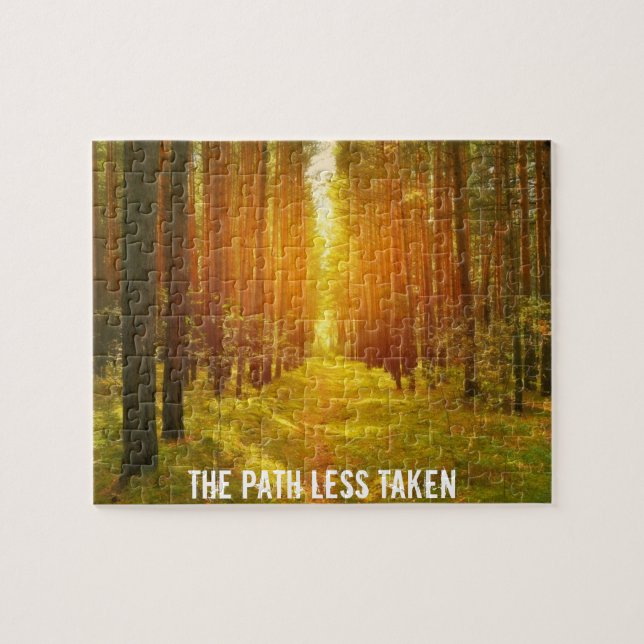 Puzzle Path Less Taken (Horizontal)
