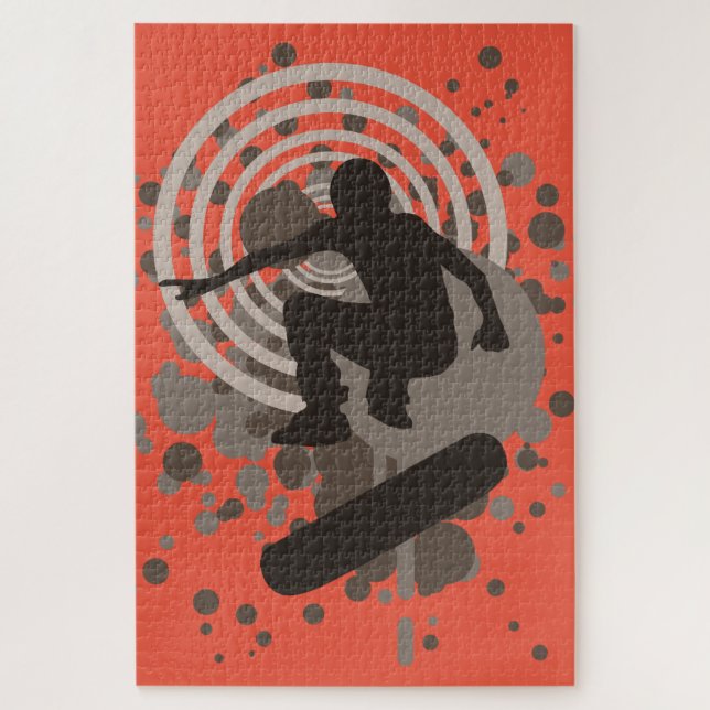 Puzzle patinador de alta fidelidad (Vertical)