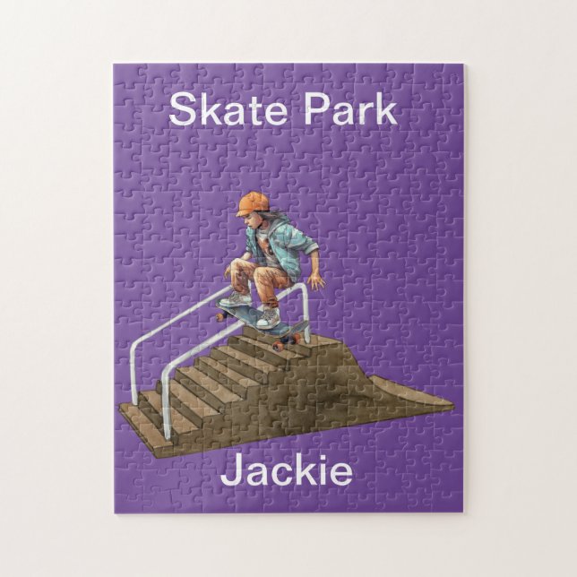 Puzzle patinadora (Vertical)