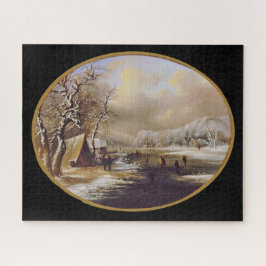 Puzzle Patinaje de invierno en Nueva Jersey