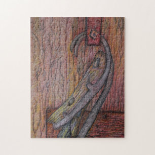 Puzzle Patines de hielo de la escuela vieja