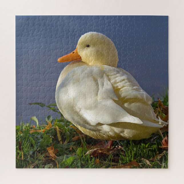 Puzzle Pato blanco pequeño (Vertical)