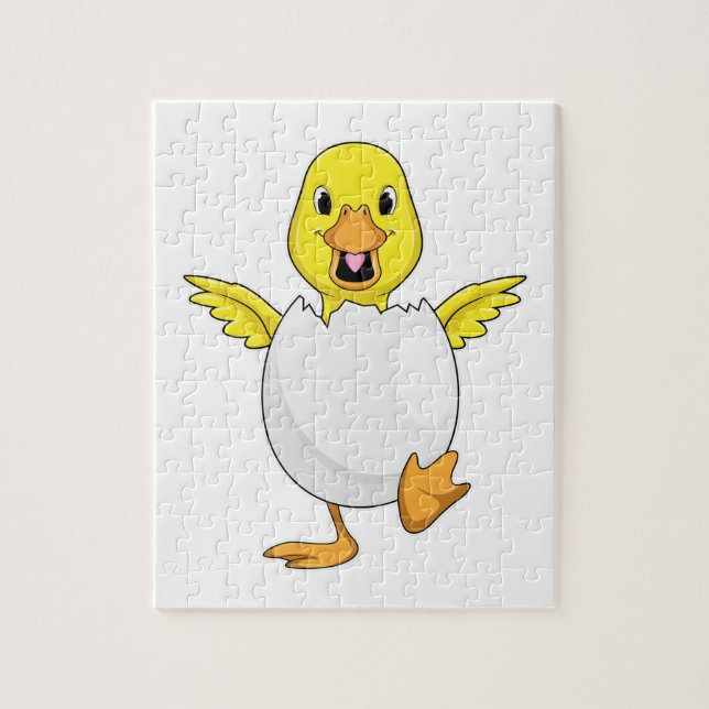 Puzzle Pato con huevo (Vertical)