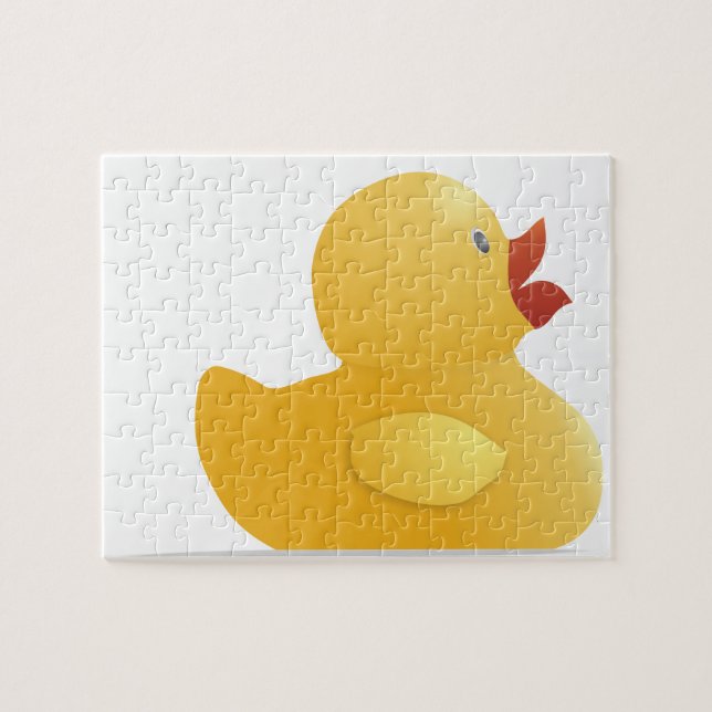 Puzzle Pato de goma amarillo (Horizontal)