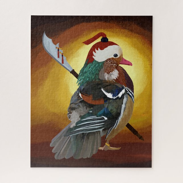 Puzzle Pato del guerrero (Vertical)