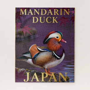 Puzzle 🦆 Pato mandarín Japón Ave exótica