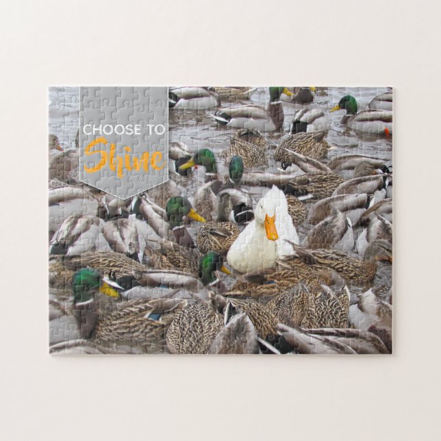Puzzle Patos escogen brillar (Horizontal)