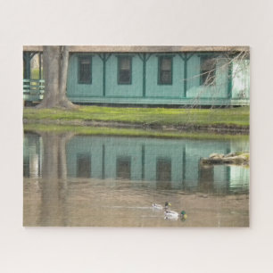 Puzzle Patos Mallard en Pond