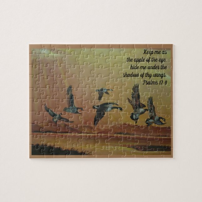 Puzzle Patos volando (Horizontal)
