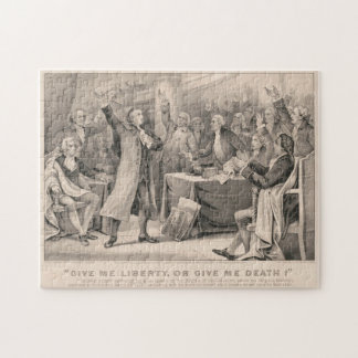 Puzzle Patrick Henry Libertad o Ilustracion del discurso