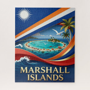 Puzzle Patrimonio de la Bandera Nacional de las Islas Mar