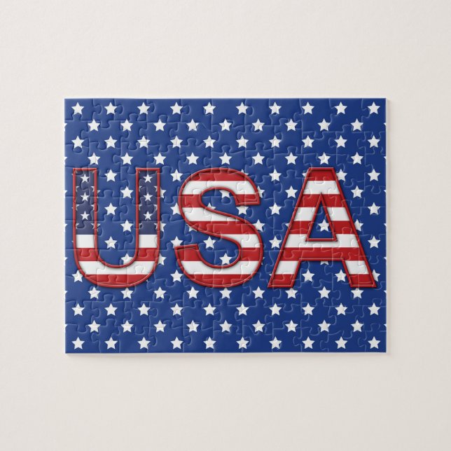 Puzzle Patriótico USA (Horizontal)