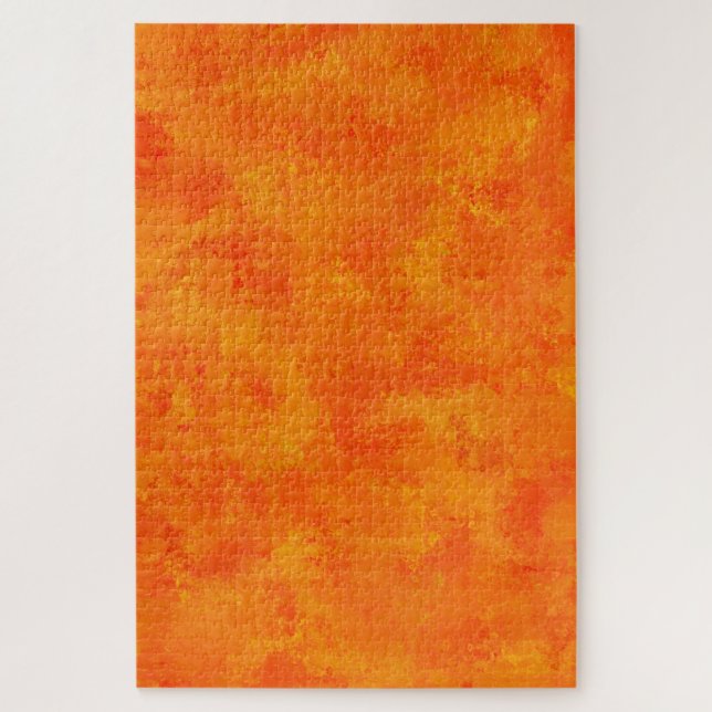 Puzzle Patrón abstracto naranja (Vertical)