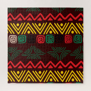 Puzzle Patrón africano