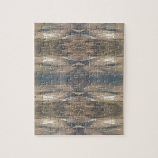 Puzzle Patrón animal salvaje Leopardo de la vida salvaje  (Vertical)