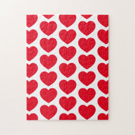 Puzzle Patrón cardíaco Frustrante de San Valentín