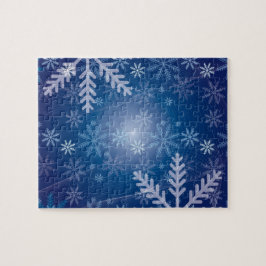 Puzzle Patrón copo de nieve