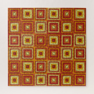 Puzzle Patrón cuadrado de grano
