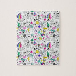 Puzzle Patrón de 80 con color