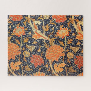 Puzzle Patrón de Art Nouveau floral William Morris Cray