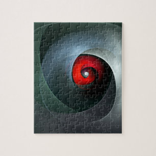 Puzzle Patrón De Arte Resumen Artístico Moderno De Swirl 