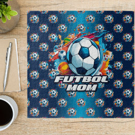 Puzzle Patrón de bola de fútbol de la mamá Futbol
