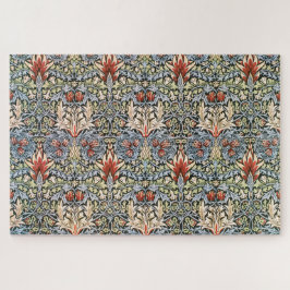 Puzzle Patrón de cabeza de serpiente (por William Morris)