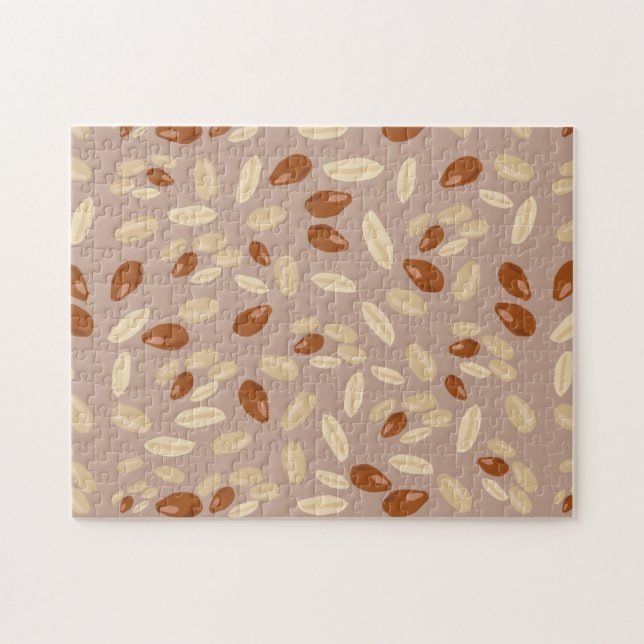 Puzzle Patrón de cacahuetes (Horizontal)