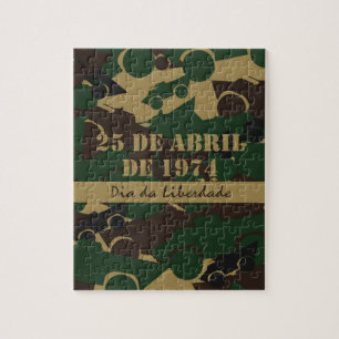 Puzzle Patrón de camuflaje de vehículos militares